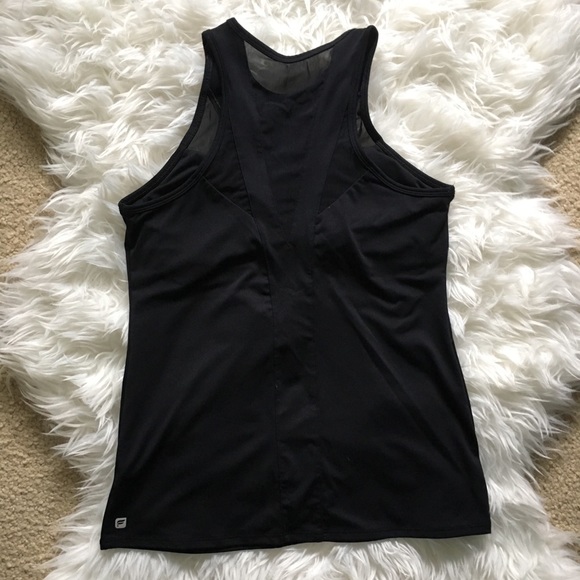 LIKE NEW Fabletics Black Jessi Tank w/ Mesh Medium - Picture 4 of 5